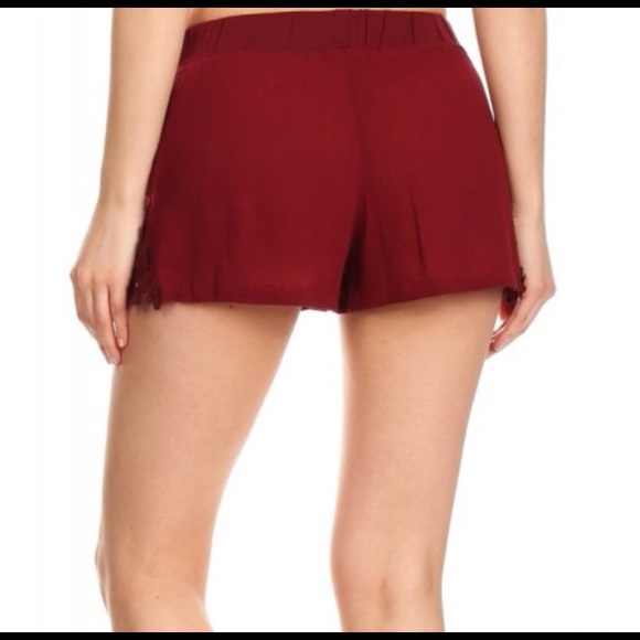 Crocheted Lace Shorts - Picture 4 of 4